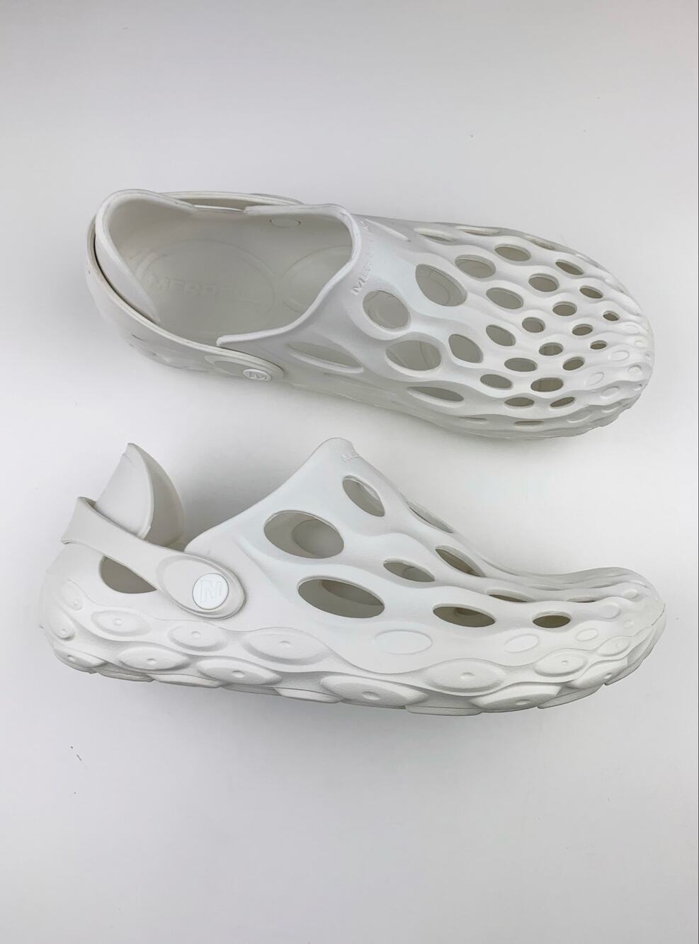 Merrell Hydro Moc Clogs Slip On Sandals White Water Shoes Men's 7.5 Women's 9
